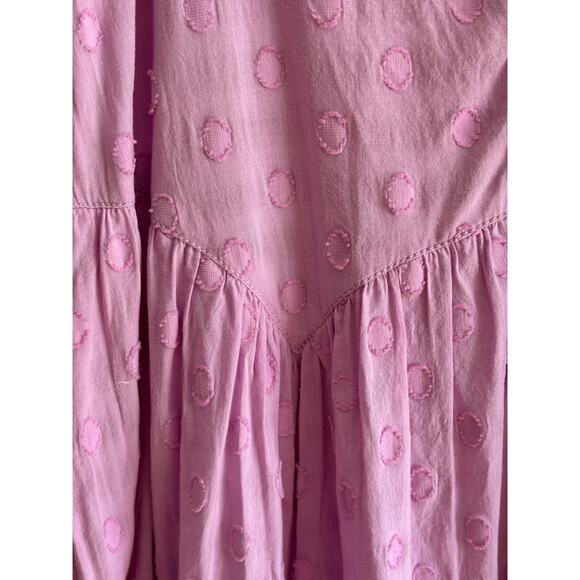 Urban Outfitters Polka Dot Mini Dress | Lilac | Small - Picture 4 of 13